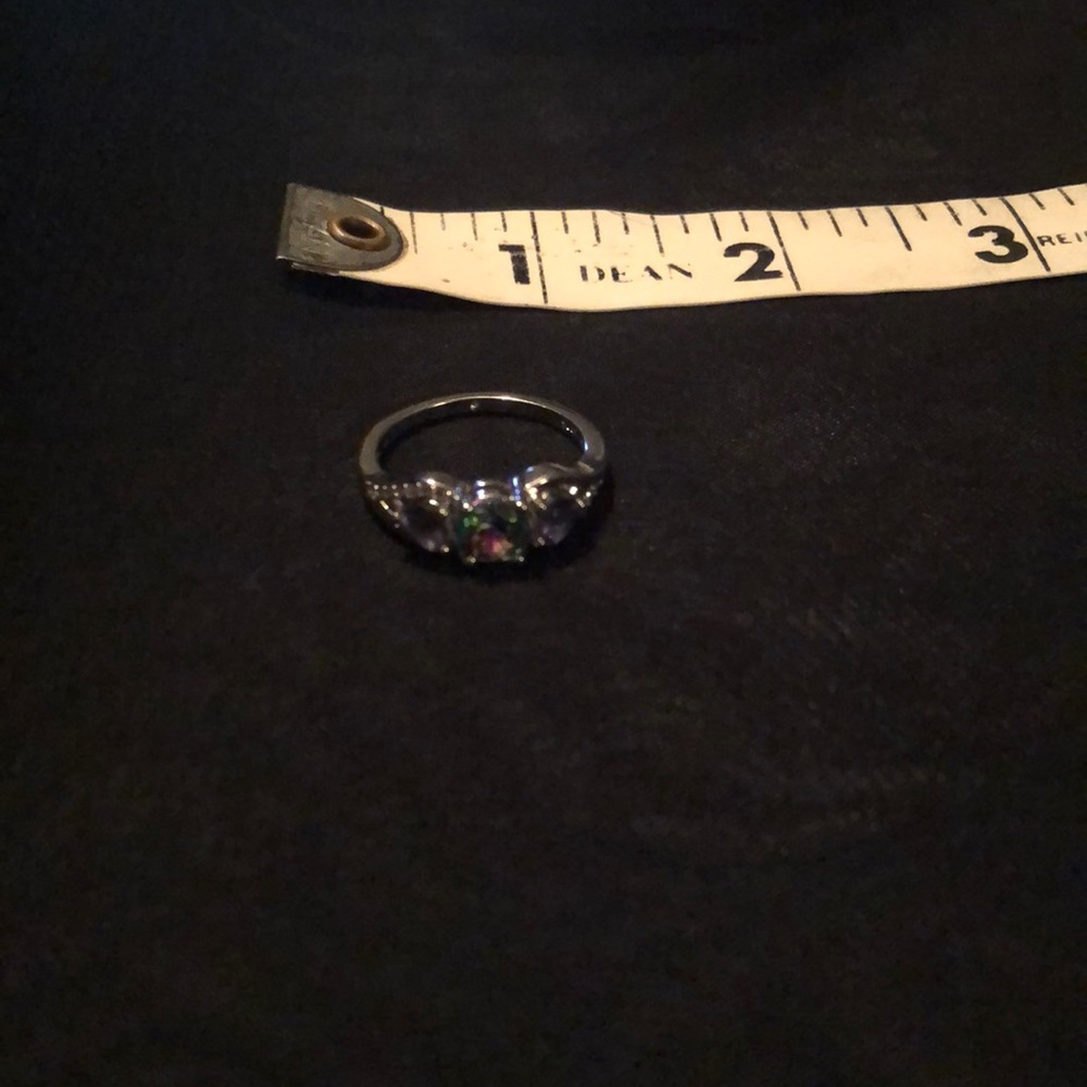 Colorful Heart Shaped Ring